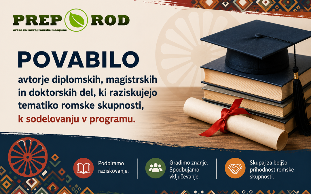 Objava diplomskih, magistrskih in drugih del v povezavi z romsko tematiko